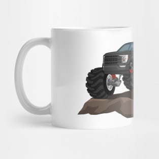 truck f150 offroad style black Mug